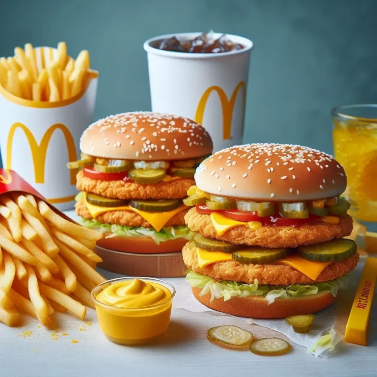 Double McChicken Calories and Price at McDonald’s Menu 2024