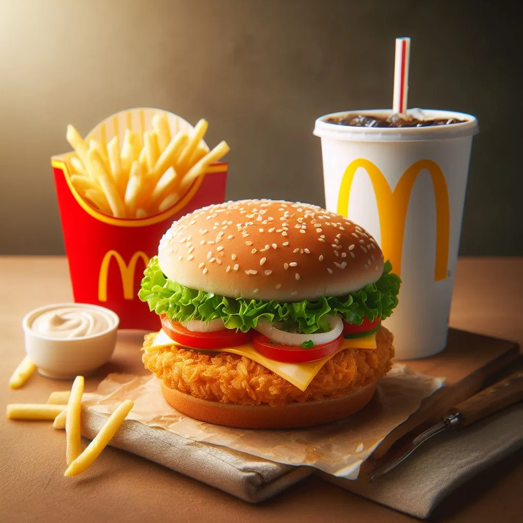 McDonald's McChicken Menu prices In Australia