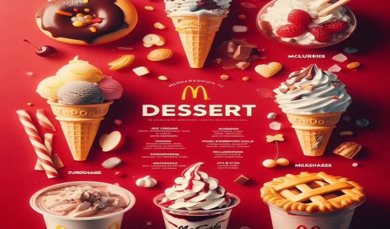 McDonald’s Dessert Menu in Australia (May 2024)