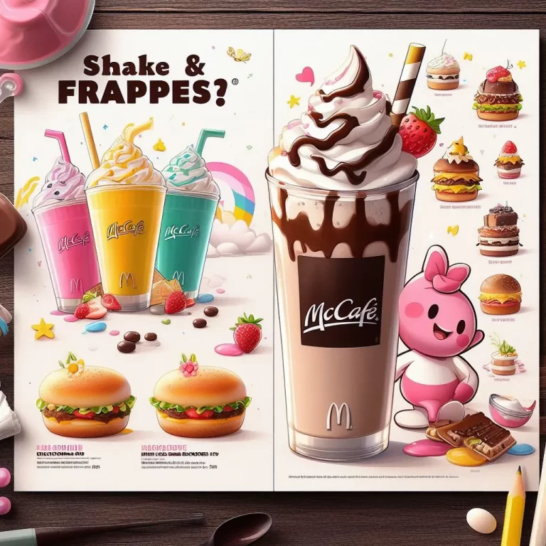 McDonald’s Shakes and Frappes Menu in Australia (May 2024)