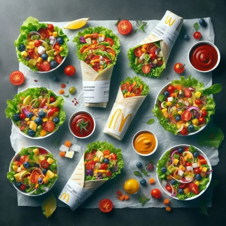 McDonald’s Wraps and Salads Menu Australia (May 2024)