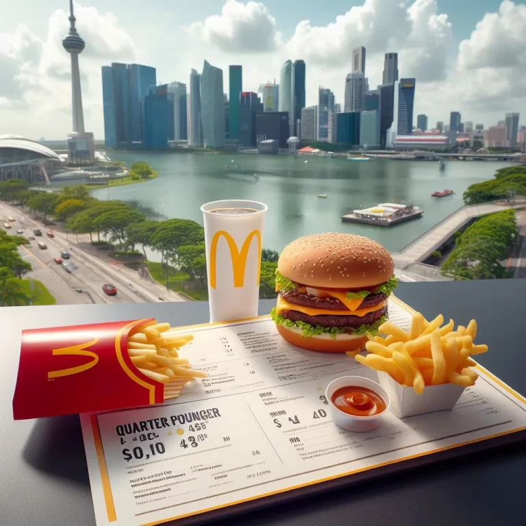 McDonald’s Quarter Pounder Price Singapore (May 2024)