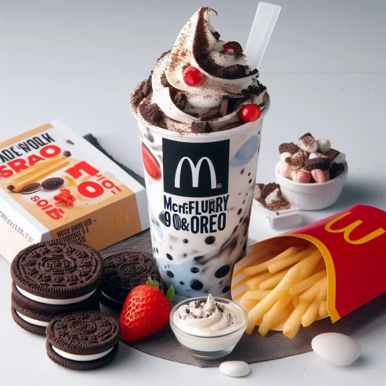 McFlurry With OREO Menu Prices In South Africa [2024]