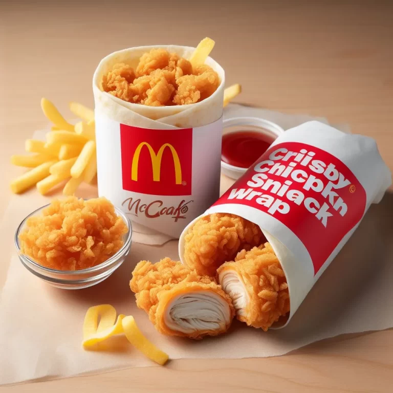 McDonald’s Crispy Chicken Snack Wrap Price & Calories