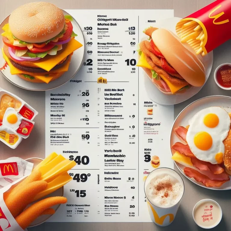 McDonald’s Breakfast Menu Price Singapore (May 2024)
