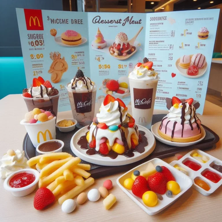 McDonalds Dessert Menu Price in Singapore (May 2024)