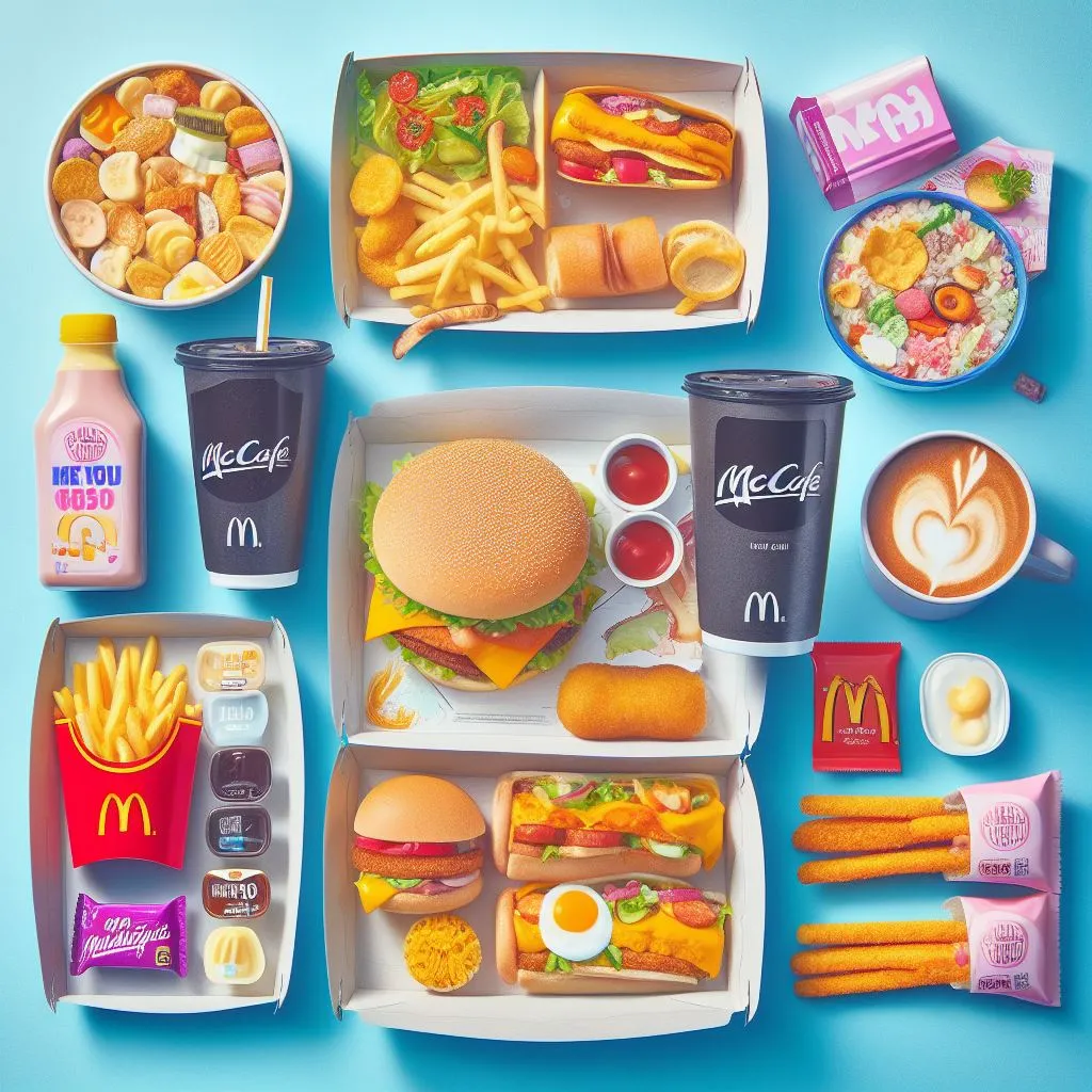 McDonalds Lunch Menu Prices in UK