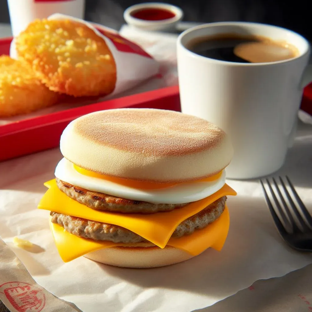 McDonald’s Sausage McMuffin Price & Calories at MCD Menu