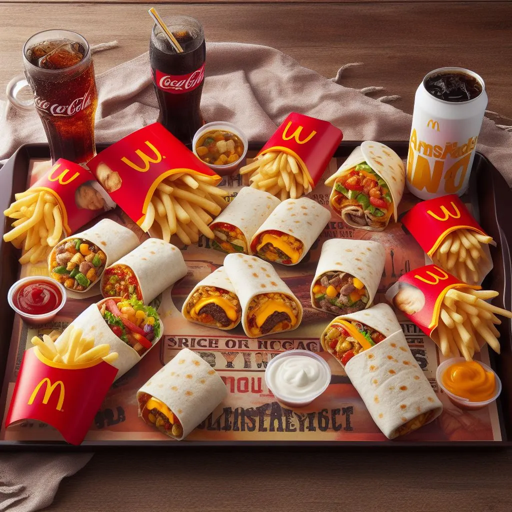 McDonald's Snack Wraps in Australia