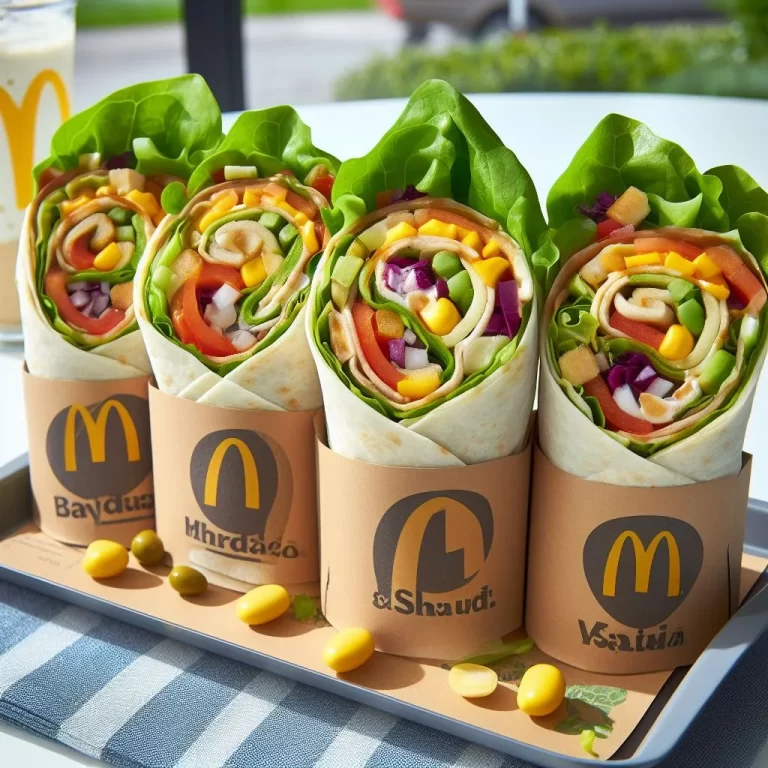 McDonalds Wrap & Salads Menu Prices UK [May 2024]