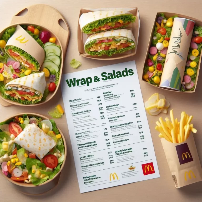 McDonalds Wraps And Salads Menu Singapore [May 2024]