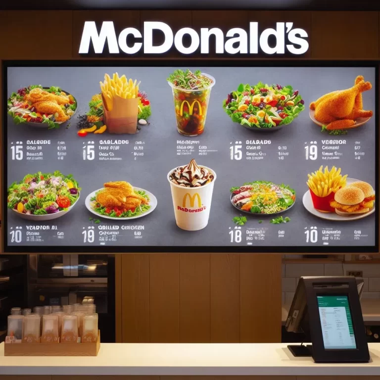 McDonalds salad menu prices in UK [May 2024 Updated]