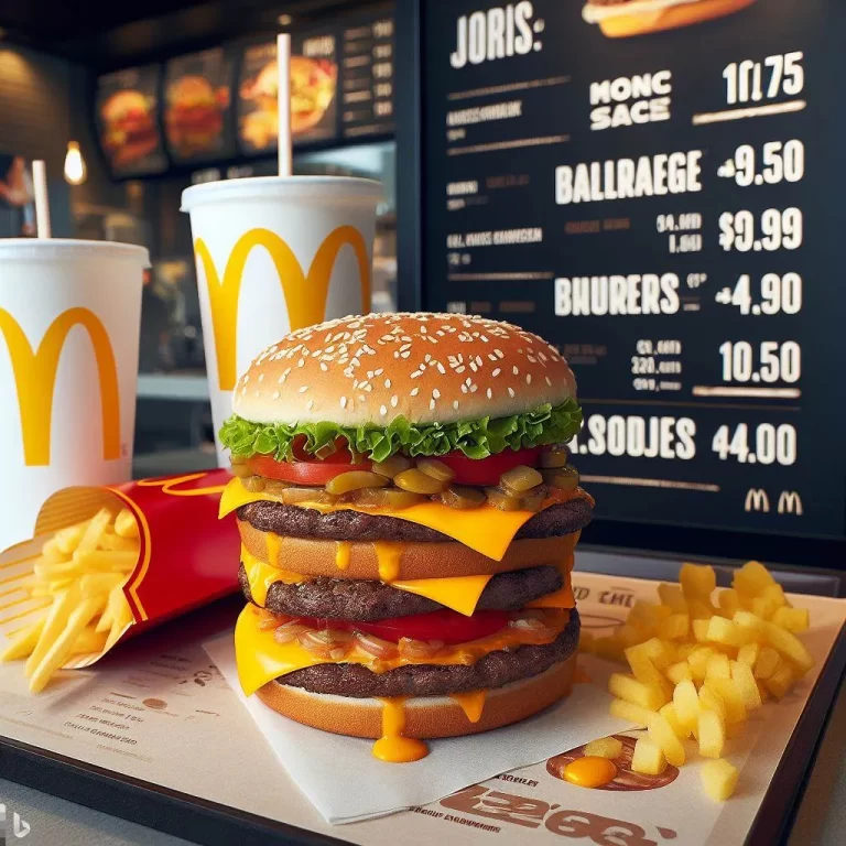 Mcdonalds Burgers Menu Price In Switzerland (May 2024)