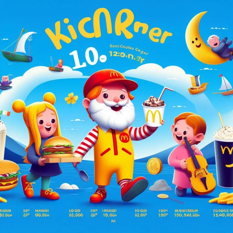 McDonald’s Kids Menu Prices In Ireland [2024 Updated]