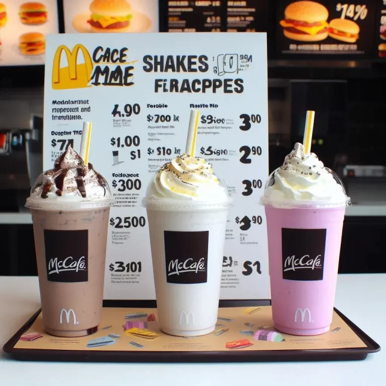 MCD Shakes And Frappes Menu In Singapore (May 2024)